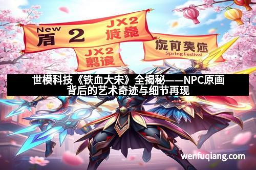 世模科技《铁血大宋》全揭秘——NPC原画背后的艺术奇迹与细节再现